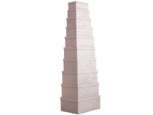 Dárkové krabice - obdélník velký 10 ks LUX 41