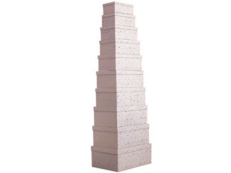 Dárkové krabice - obdélník velký 10 ks LUX 41