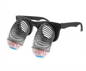 Brýle - oči na pružině