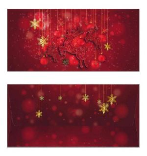 Vánoční obálky E1 s potiskem