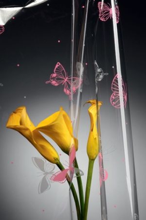 Celofán Borboleta - krémový 100 x 130 cm