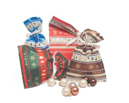 Vánoční sáček Canazei 35 x 50 cm