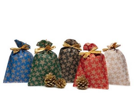 Vánoční sáček Cassiopea 35 x 50 cm