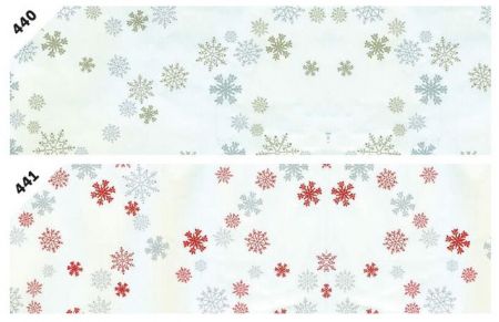 Čirá fólie PP 1x3 m potiskem Vánočním