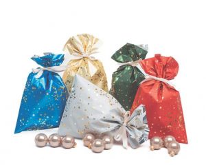 Vánoční sáček Little Star 20 x 35 cm