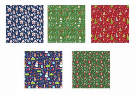 Papír 0,7x2m P2_GW_15 Vánoční