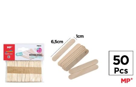 Dřívka 1,8 x 15 cm 50 ks natur