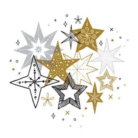 Ubrousky DAISY L (20ks) Chic Stars Collection