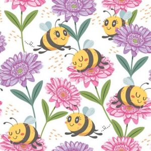 Ubrousky DAISY L (20ks) Happy Bees