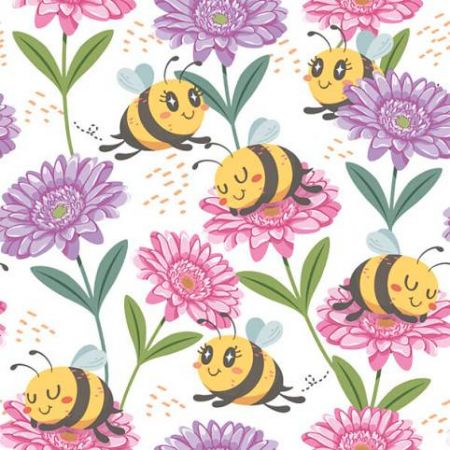 Ubrousky DAISY L (20ks) Happy Bees