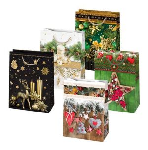 Vánoční papírová taška T10 sestava 25