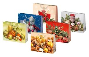 Vánoční papírová taška PM T6 sestava 30