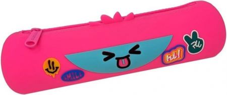 Penál &quot;Mitamino Animal&quot;, růžová-modrá, MITAMA 63704-0286