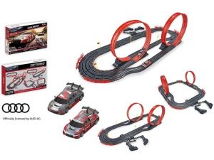Autodráha s licení Audi, 560 cm, s USB napájecím kabelem