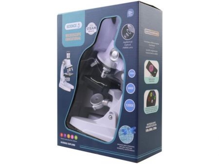 Mikroskop, 34,5 x 8,5 x 23,5cm / 1200 x zvětšení