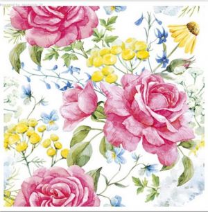 SLOG 0556 01 Roses and Field Flowers (Růže a polní květiny)