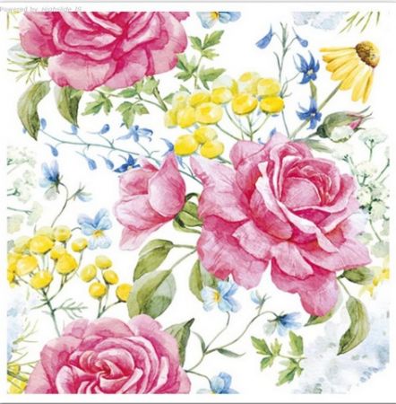 SLOG 0556 01 Roses and Field Flowers (Růže a polní květiny)