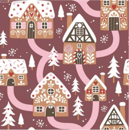 SDGW 0250 02 Gingerbread Houses on Claret