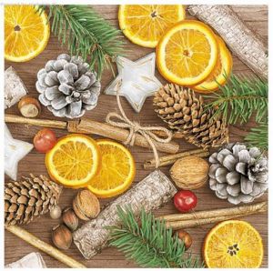 SLGW 020601 Winter Decorations with Cinnamon and Nuts