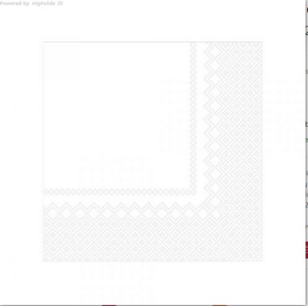 Ubrousky MAKI Unikolor L (20ks)White