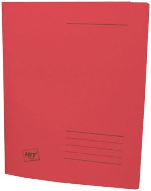 Rychlovazač kartonový obyčejný A4 červený 100.09