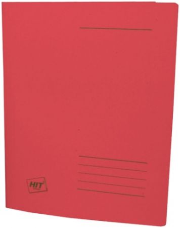 Rychlovazač kartonový obyčejný A4 červený 100.09