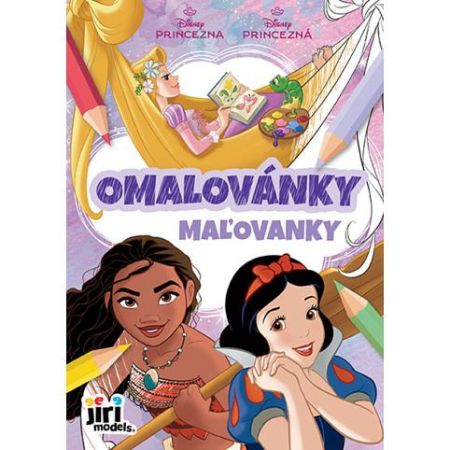Omalovánky A5 Disney Princezny