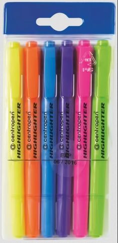 Zvýrazňovač 8722/6 Centropen