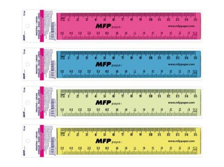 MFP Pravítko 15cm 4 barvy COLOURS