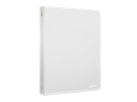 Pořadač M 4-kroužek čirý A4 PP