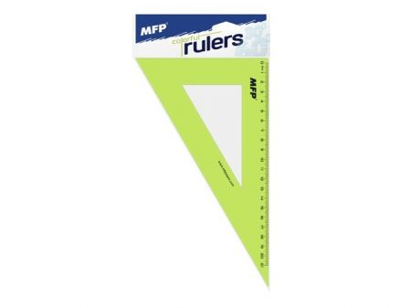 MFP Pravítko trojuhelník 30-60 COLOURS