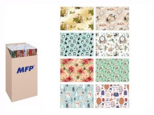 Vánoční balící papír LUX role 2x100x70