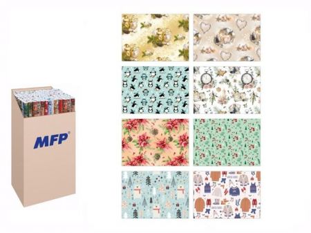 Vánoční balící papír LUX role 2x100x70