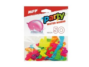 Balónek M neon vodní bomba 50ks
