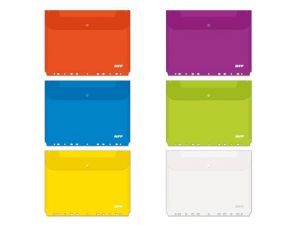 Složka M druk A4 závěsná mix barev