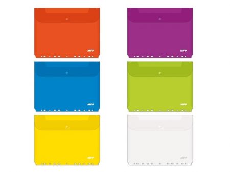 Složka M druk A4 závěsná mix barev