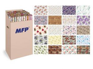 Balící papír role 2x100x70 LUX mix