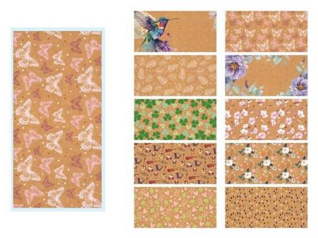 Dopisní obálka MFP DL natur mix