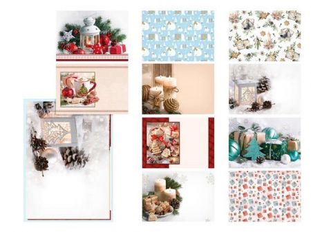 Dopisní obálka MFP C5 vánoční mix