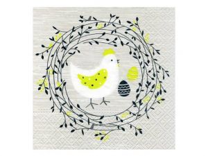 Ubrousek P 33x33 Velikonoce