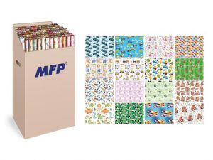 Balící papír role 2x100x70 LUX MIX DĚTSKÝ