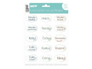 Samolepky na kořenky MFP 16,2x23cm