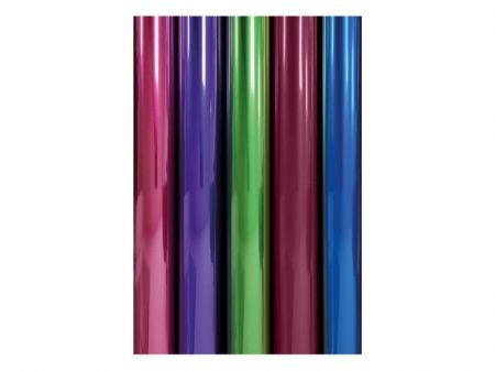 Celofán transparent barevný - role 500x70cm mix barev