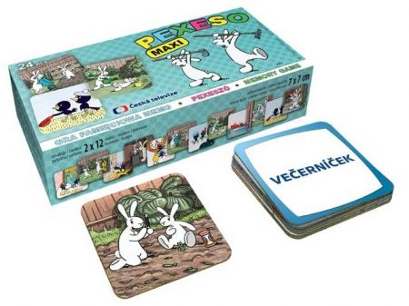 Pexeso MFP LUX ČT (Bob a Bobek + Kosí bratři)