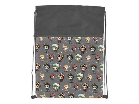 Sáček na přezůvky Anime mascots 30x39cm