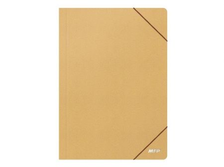Složka M 3 klop.s gumou A4 béžová