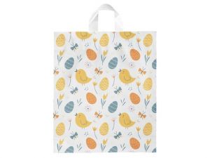 Igelitová velikonoční taška 39x46x8 (s uchem)