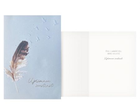 Přání kondolenční CN-878