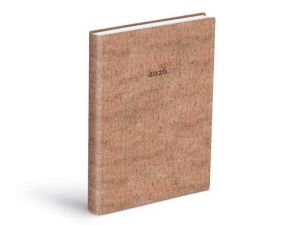 Diář denní D801 PU soft cork 2026 / 20,5cm x 14cm / 7781460