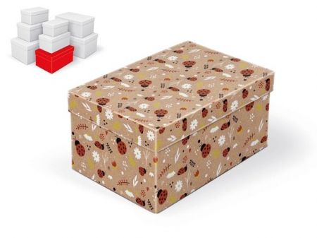 Krabice dárková B-C011-E 24x16x12cm